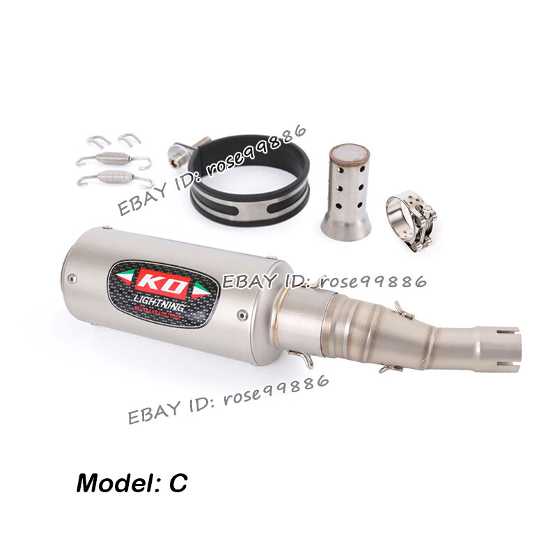 For Yamaha XMAX 300 250 2017-2020 Exhaust Mid Pipe Link Muffler With DB Killer