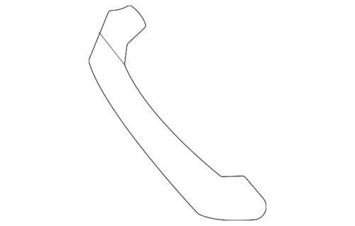 Moldura de recubrimiento para Volvo (N/P 31383859)