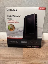 NETGEAR Nighthawk CM2000-100NAS High Speed 2.5Gbps DOCSIS 3.1 Cable Modem TESTED
