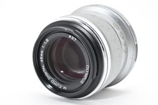 Olympus M.Zuiko 45mm F1.8 Silver MFT Portrait Prime Lens Tested Working Japan