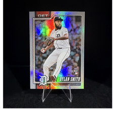 Dylan Smith 2026 Topps Series 1 #13 Detroit Tigers Rookie Holofoil Parallel