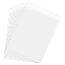 17.3"x 12.6" Acid-Free Picture Sleeve, 120Pack Crystal Clear Sleeves Storage Bag
