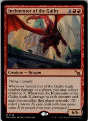 Incinerator of the Guilty (Foil) - Murders at Karlov Manor - #132 - Mythic Rare