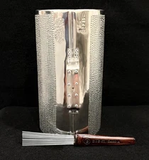 BLANCO GUIRA 22"X 13" CON SU GANCHO PROFESIONAL INCLUIDO🇩🇴