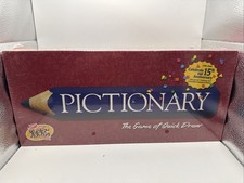 Pictionary The Game of Quick Draw Hasbro 2000 15th Anniversary