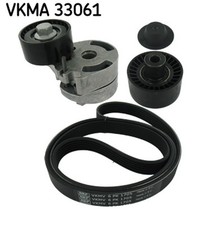 SKF Keilrippenriemensatz VKMA 33061 für PEUGEOT FORD MAZDA FIESTA C5 CITROËN 407