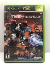 MechAssault (Microsoft Xbox, 2002) Complete w/ Manual - Tested Working Free Ship
