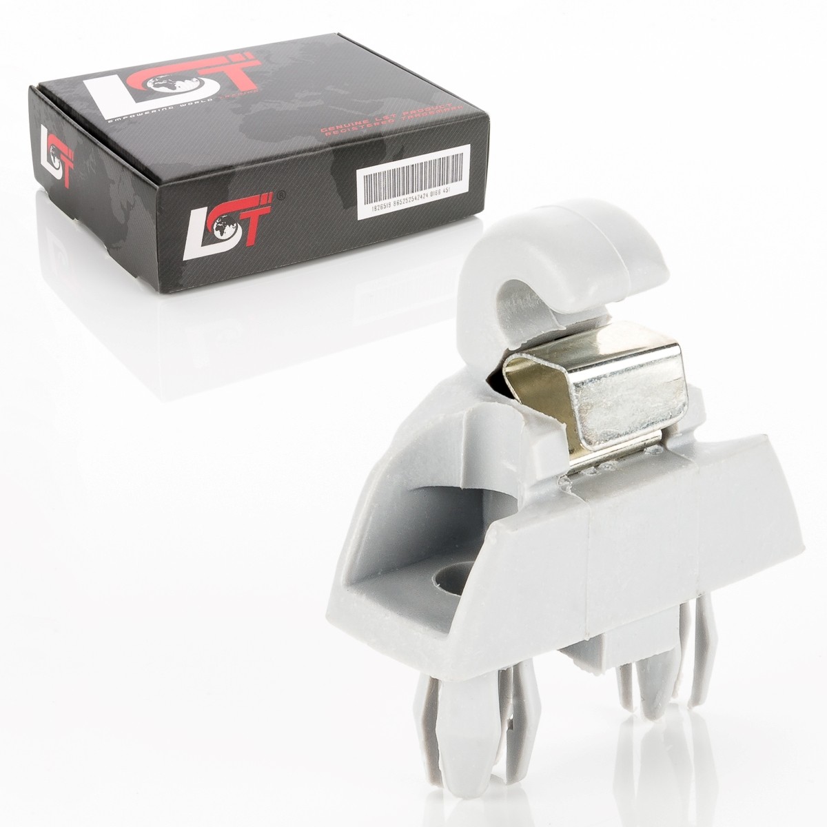 Sun Visor Bracket Clips Mounting Holder Gray for VW POLO 6R