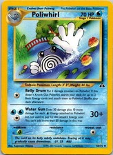 Poliwhirl 44/75 Uncommon Neo Discovery Pokemon Unlimited Lightly Played on eBay