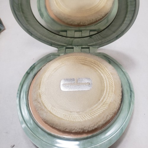 New In Box Vintage Clinique Transparent Blended Pressed Powder Compact Makeup - Picture 4 of 9