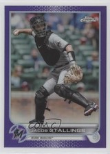 2022 Topps Chrome Update Purple Refractor Jacob Stallings #USC92 0zx0