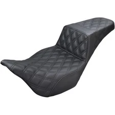Saddlemen 808-07B-175 Step-Up Lattice Stitch Seat for Harley Touring 08-24