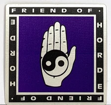 H.O.R.D.E. FESTIVAL FRIENDS OF HORDE BACKSTAGE PASS Unused Otto Purple 57