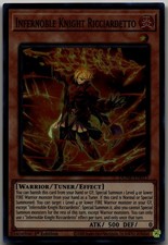 Infernoble Knight Ricciardetto Super Rare Duelist Nexus DUNE-EN013 LP