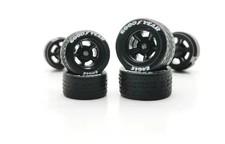 Cragars B 164 Custom Wheel Sets Rubber Tires For Diecast Wheel Swaps