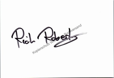 Original Autogramm Richard John Roberts Nobelpreis für Physiologie und Me 370481