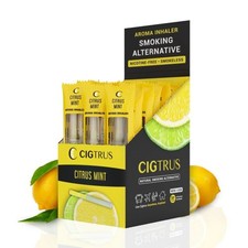 Cigtrus Smokeless Air Inhaler - Natural Smoking Alternative - Lemon Lime