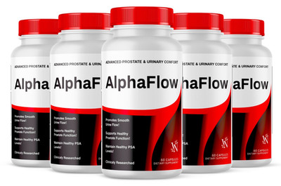 Alpha Flow Prostate Health Support Dietary Supplement 300 Capsules of AlphaFlow