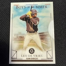 2024 Panini Boys of Summer - Leo De Vries #80 /275 (RC)