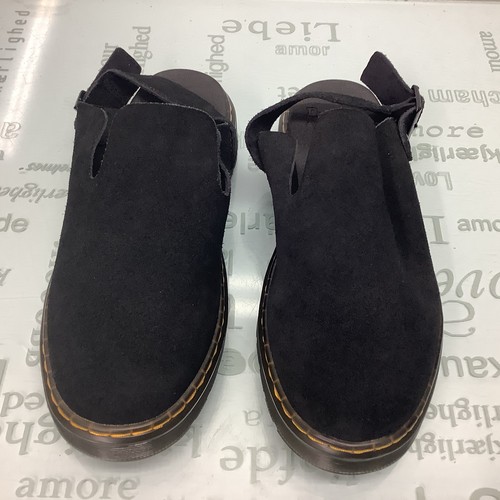 Dr. Martens Carlson Black Suede Slingback Clogs Mule Women’s Size 9/ M 8(EU41)