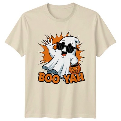 Boo Yah T-Shirt lustiges Gespenst Halloween Geschenk für Sie und Ihn