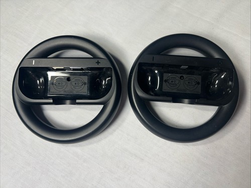 2er Set Nintendo Switch OEM Schwarz Mini Lenkräder Modell HAC-017 - Bild 2 von 6