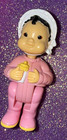 Fisher-Price loving family Baby Figure Pink Pj Bonnet Bottle dollhouse Asian EUC — photo 1