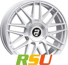 2DRV WH43 race silber lackiert 8x18" ET30 LK5 112 ML 66.6 Alufelgen 18 Zoll
