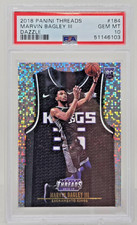 2018 Threads MARVIN BAGLEY III Dazzle Refactive Rookie Card PSA 10 (Pop 11)