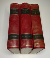 William Shakespeare, Teatro, Sansoni 1956, 3 volumi