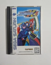 Mega Man X4 (Sega Saturn, 1997) Complete In Box CIB