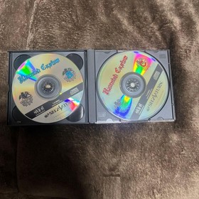 Sega Saturn Software Game Case Slight Crack Includes Manual Tested Used