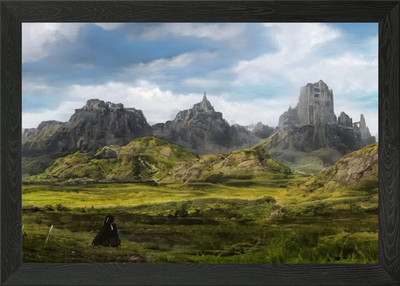 Abenteuer Gerahmtes Wandbild Poster Leinwanddruck Bild
