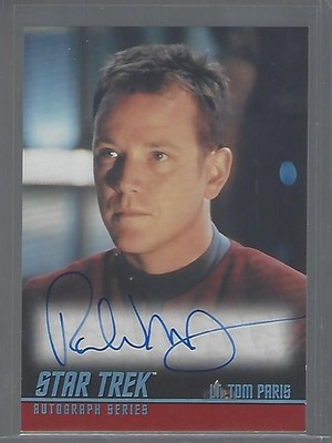 Star Trek Connections autograph Robert Duncan McNeill (TV Classics) A11