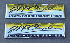 2005 2010 Chrysler Wp Chrysler Signature Series Plastic Door Fender Emblem Set