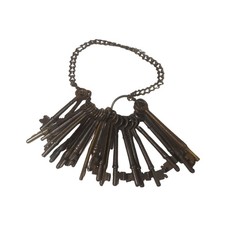 Lot of 23 Vintage Skeleton Keys - 2 1/2" - 4" - SEE DESC PICS