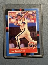 1988 Donruss - Ken Caminiti #308 (RC) Rookie Card Houston Astros. rookie card picture