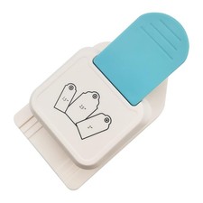 3 in 1 Craft Tag Punch, 1.5/2/2.5 Inch Gift Tag Paper Punches for DIY Project...