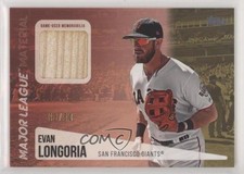 2019 Topps Major League Material Relics Series 2 Gold 3/50 Evan Longoria 0c6