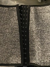 Waist Trimmer Belt size L Adjustable compression workout sweat band