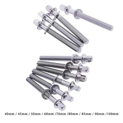 10x Drum Tight Screw Drums Zubehör Percussion Mounts für Snare Drum