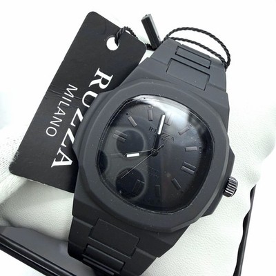 Ruzza Uhr Watch FULL BLACK grün NOS Full Set Quarz