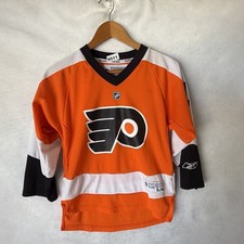 Reebok  Philadelphia Flyers NHL Carter Hart Hockey Jersey #79 - Youth S/M 8511