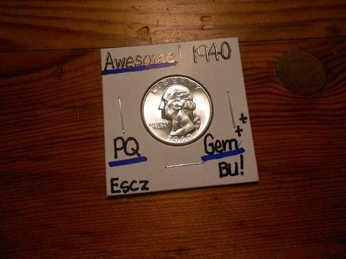 1940 Washington Quarter Gem BU+ AWESOME!!!! PQ!!!! NICE++++++++