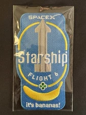 Official SpaceX Starship Flight 6 IFT Super Heavy Employee Mission Patch