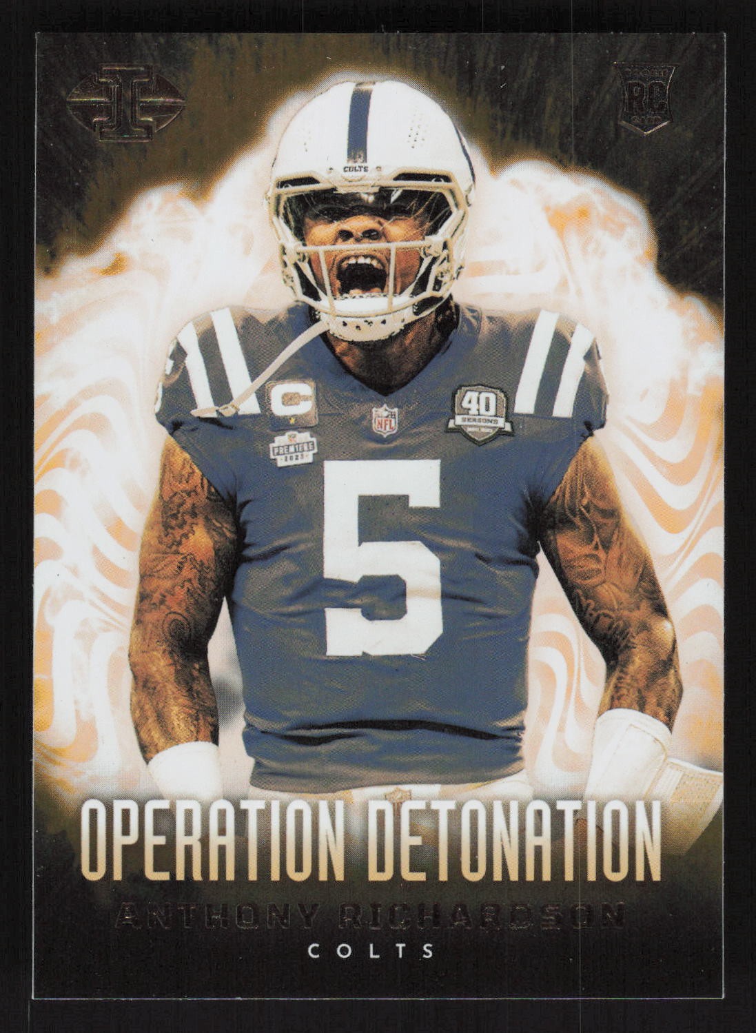 2023 Panini Illusions #16 Anthony Richardson Operation Detonation Card TCCCX