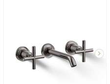 Kohler K-T14413-3-2TT Purist Widespread Wall Mount Bathroom Faucet Trim New 