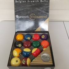 Genuine Belgian Super Aramith Pro Tournament Pool/Billiard Ball Set Phenolic 