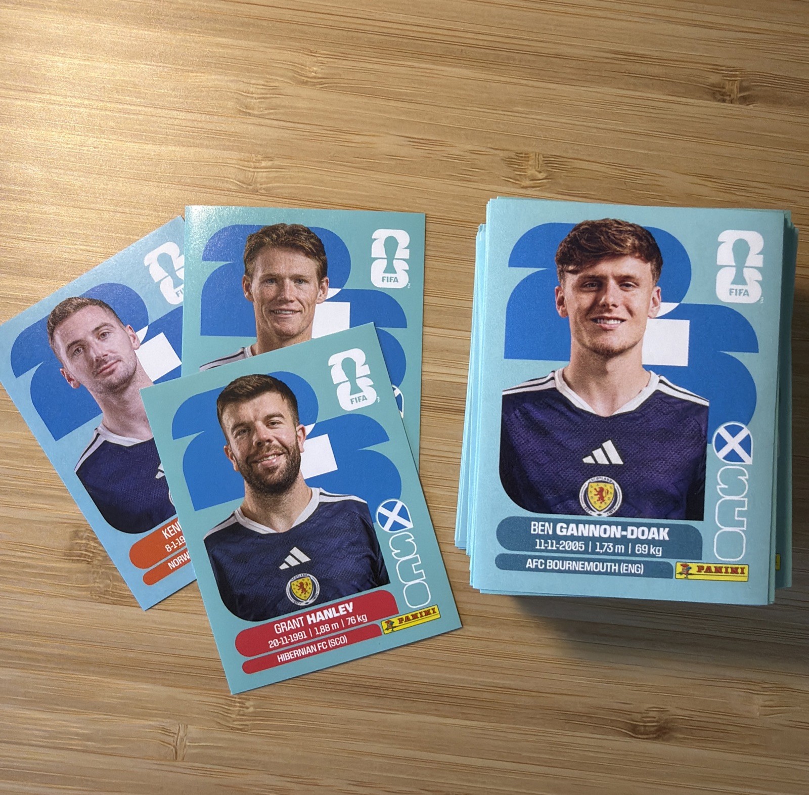 Panini FIFA World Cup 2026 Album - SCOTLAND SINGLE STICKERS - FREE SHIPPING