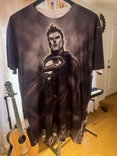 superman t shirt Probably Large Black